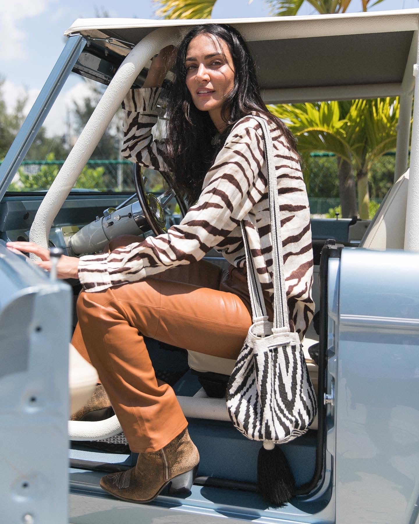 Black Zebra Mochila