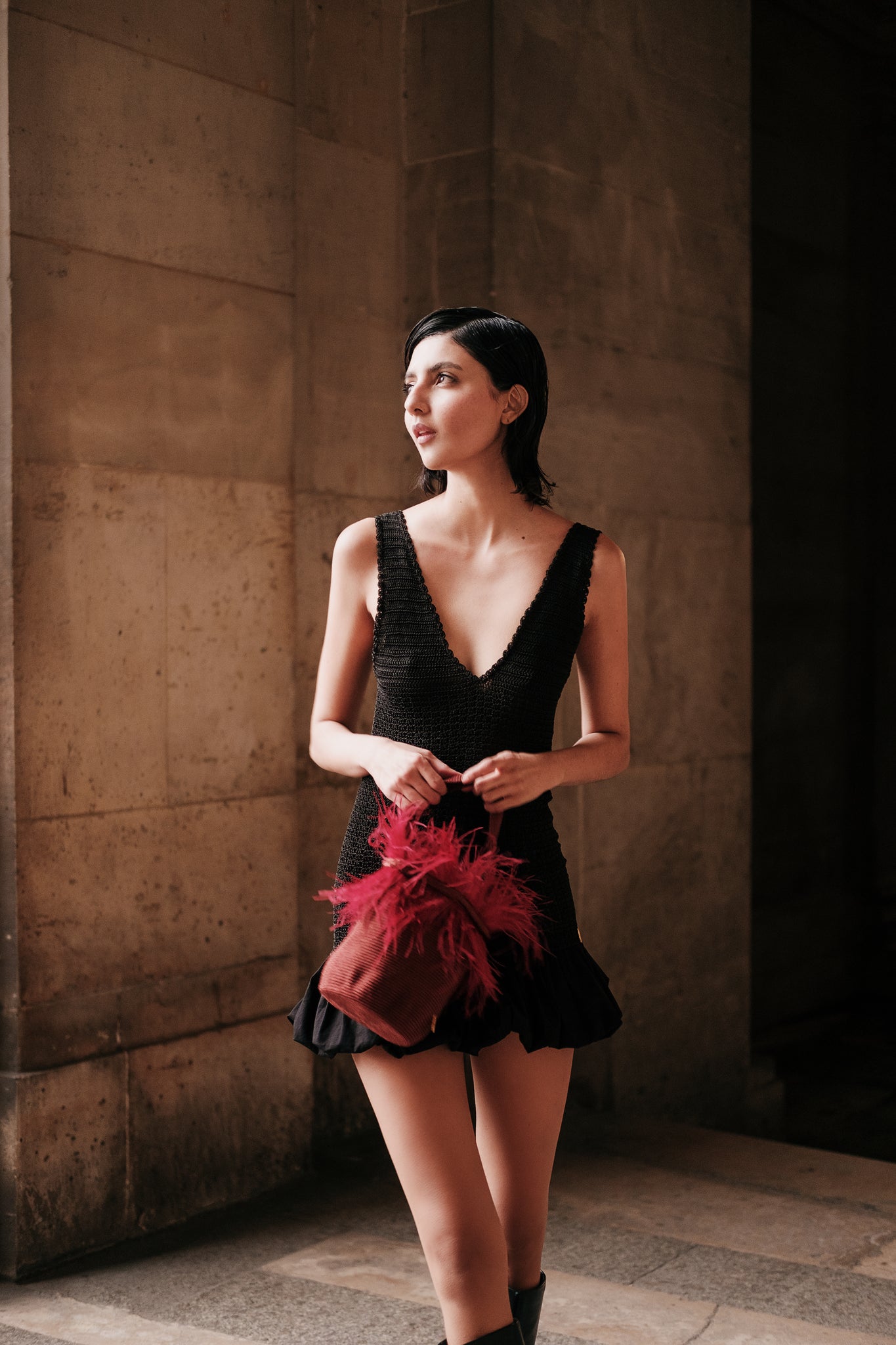 Belle Dress Black