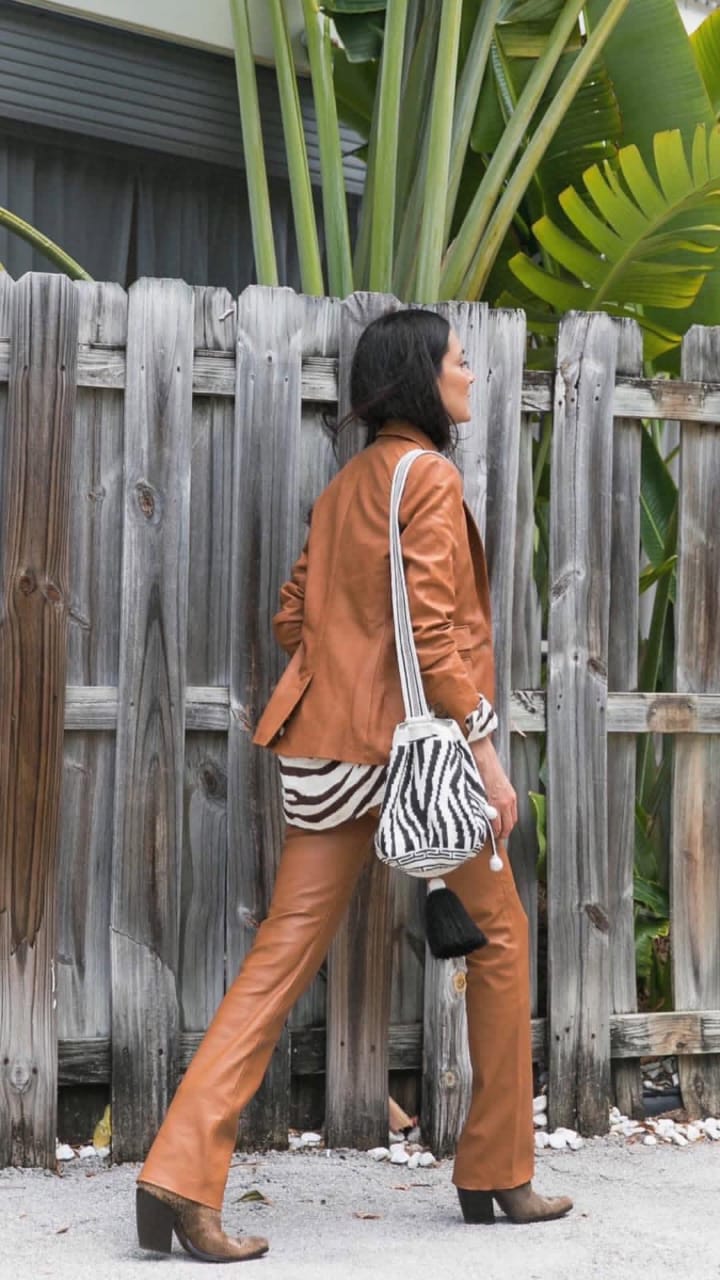 Black Zebra Mochila